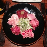 鳥茂 - 刺し盛り。
