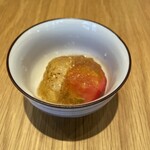 Shinfukushima Taiyou - 貝柱とトマトのじゅれ