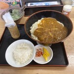 牧のうどん - カレーうどん@620セットでは無いです、発注でこれだけ出てきます。