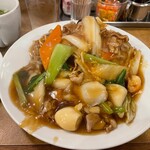南海飯店 - かたい焼ソバ