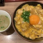 Oyakodon semmon temmarukatsu - 「桜姫鶏の親子丼」1320円