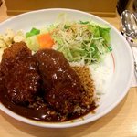 洋食屋 双平 - ドビーライス(ミンチカツ)　８５０円