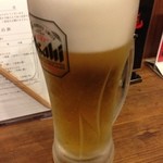 伝説のすた丼屋 - 生ビール