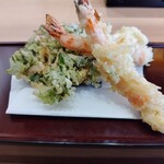 Muramatsu Shouten Sushi To Tempura To - 天ぷらアップ
