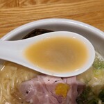 真鯛らーめん 麺魚 - 濃厚真鯛ラーメン + 雑炊セット