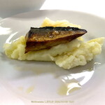 さばのマリネ マッシュポテト添え