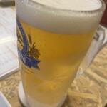 串焼や 軍鶏  - beer