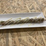 串焼や 軍鶏  - アスパラの豚肉巻