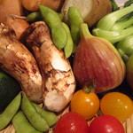 茶良ら - 旬の松茸・イチジク