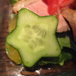 茶良ら - 星型きゅうり