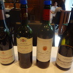 レストラン マノワ - 左から２本目のボトルのグラスを選びました