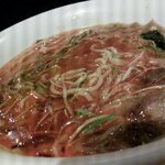 Bamiyan - ねぎらーめん＋トンコツスープ（＋150円）