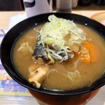 平禄寿司 - アラ汁、アラは固かった⁉