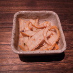 ととちゃんぷる - お通し　イカの和え物