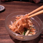 ととちゃんぷる - ミミガーキムチ和え