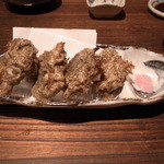 ととちゃんぷる - もずくの天ぷら