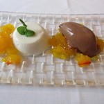 ミッシェル ナカジマ - デザート。これは普通でした。