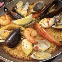 ビストロ クレスタ 麻布十番 - シーフードパエリア