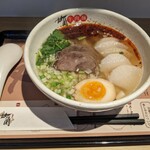 甘蘭牛肉麺 - 牛肉マイナス2枚でマイナス200円！＠680 ラー油無しのほうが良かったな。