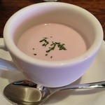 Trattoria Avantino - 紫芋の冷製スープ
