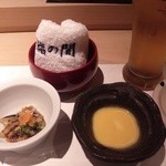 鮨の間 - とある日の お通し