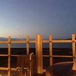 美湾荘 - 七尾湾を臨む、貸し切り部屋風呂。無論、天然掛け流し温泉だ。こんな贅沢ある？婚前旅行だから出来た。