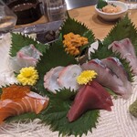 TOKYO FISHERMAN'S WHARF UOHIDE - 刺身盛り合わせ