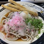 美東サービスエリア（下り線）フードコート - 冷やしごぼう天うどん