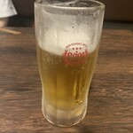 琉球・梅酒ダイニング　てぃーだ - オリオンビール　¥650