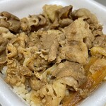 すき家 - 『牛丼弁当ミニ』の具