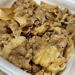 すき家 - 『牛丼弁当ミニ』の具