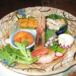 活カニの花咲 - 