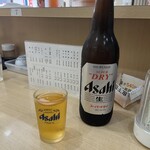 あづま食堂 - とりあえず　ビール！