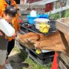 ファームレストラン千代田 - 孔子にミルクやり体験