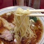 栄屋ミルクホール - 極細麺がよくあう