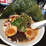 中國料理 群鳳 - 白ごま坦々麺５辛　煮卵TP