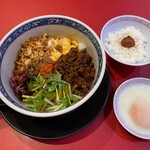 ENISHI総本店 - 担担麺・温玉・ダイブめしのセット1,020円税込