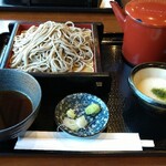 Juuwari Soba Koga - とろろせいろ1080円大盛り