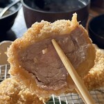 とんかつ 串揚げ 優膳 - 