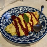 ごくらくとんぼ - 料理写真:スペシャルオムレツ