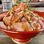 翠藍 - 海鮮丼　大1400円