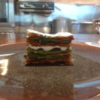 御影 ジュエンヌ - 宇治抹茶　小豆　ミルフィーユ