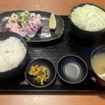 とんかつとカツカレーの店 キセキ食堂 岩槻店 - 熟成上ロース定食1170円