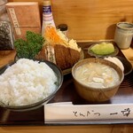 とんかつ一幸 - ⭐︎  梅しそとんかつ定食　税込１,９２５ 円