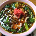 さかえや - 満州にらラーメン（塩）