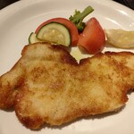 ルパージュ - お肉セット　1000円　今日はポークピカタです。