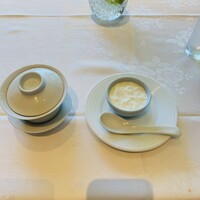 四川豆花飯荘 東京店 - ミニサイズの杏仁豆腐