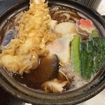 茅場町 長寿庵 - 鍋焼きうどん(2月)