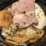 麺屋一燈 - HOTACON＋小ライス