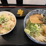 梅八 - 今日のうどん定食(¥800)